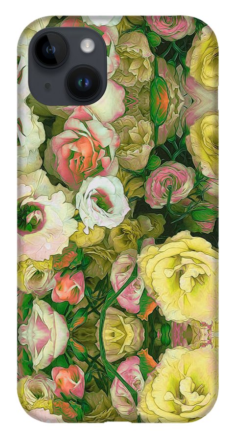 Yellow Flower Kaleidoscope - Phone Case