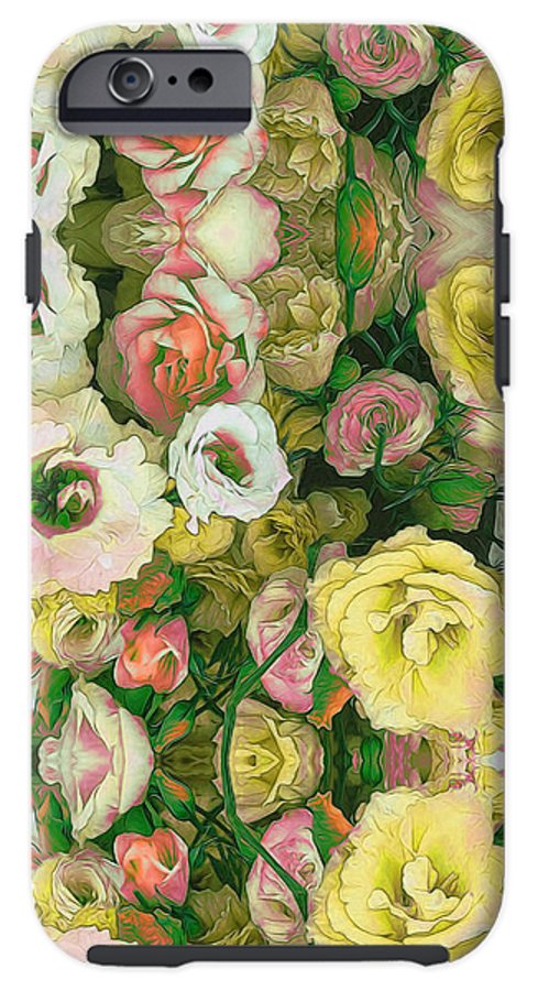 Yellow Flower Kaleidoscope - Phone Case