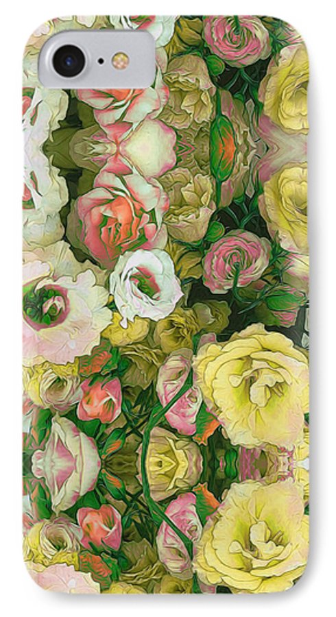 Yellow Flower Kaleidoscope - Phone Case