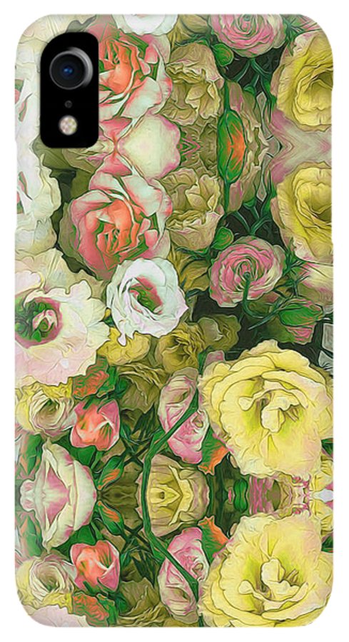 Yellow Flower Kaleidoscope - Phone Case