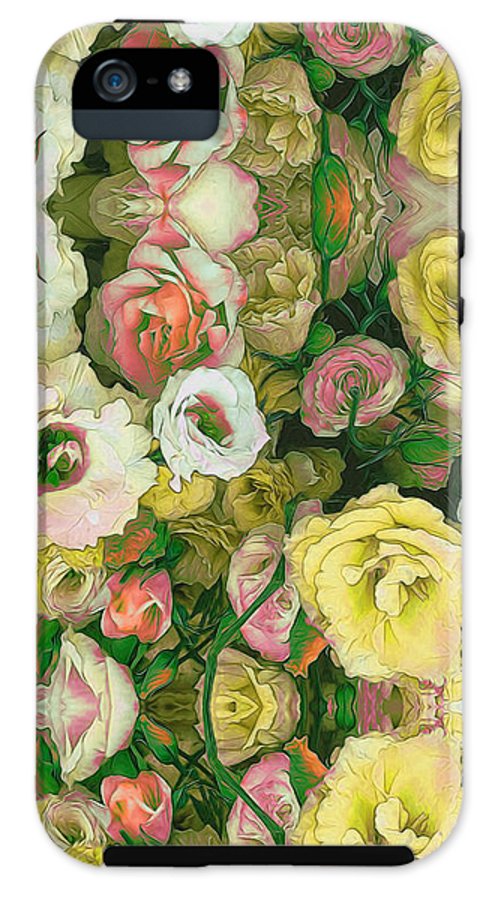 Yellow Flower Kaleidoscope - Phone Case