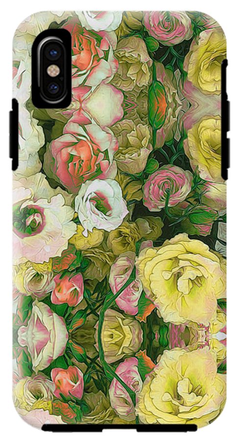 Yellow Flower Kaleidoscope - Phone Case