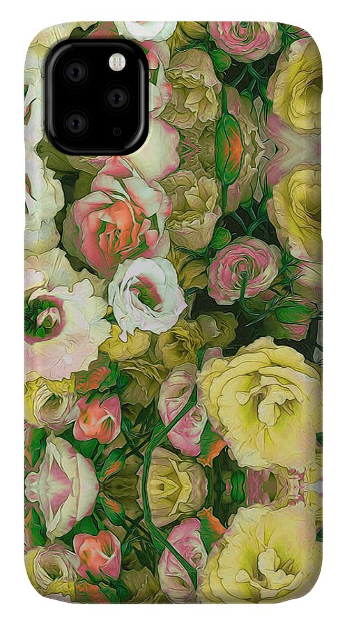 Yellow Flower Kaleidoscope - Phone Case