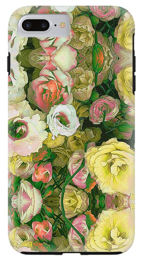 Yellow Flower Kaleidoscope - Phone Case