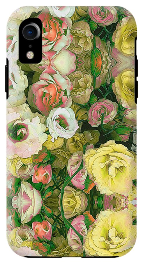 Yellow Flower Kaleidoscope - Phone Case