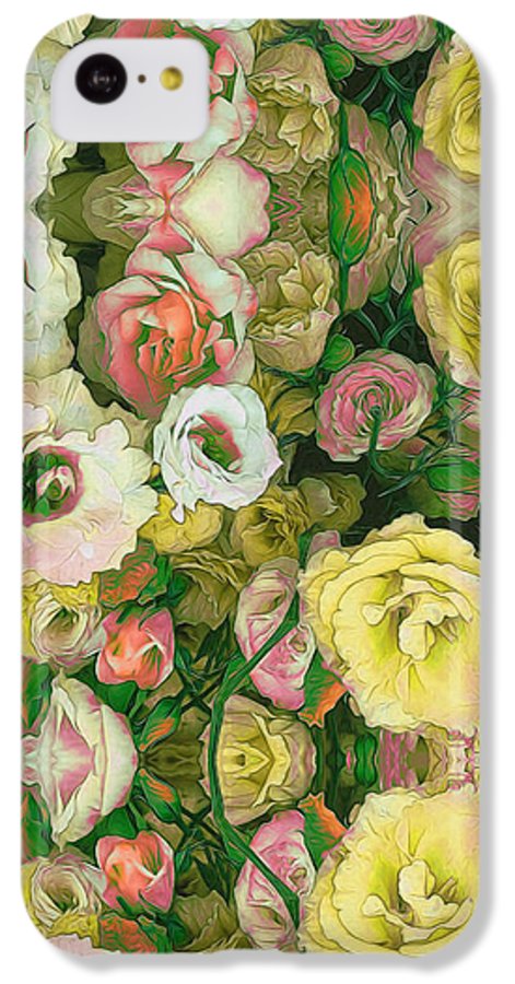 Yellow Flower Kaleidoscope - Phone Case