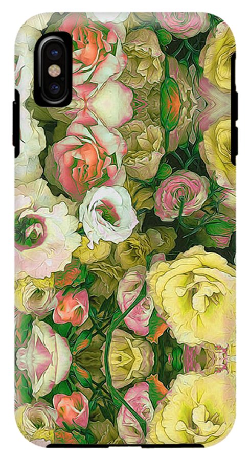 Yellow Flower Kaleidoscope - Phone Case