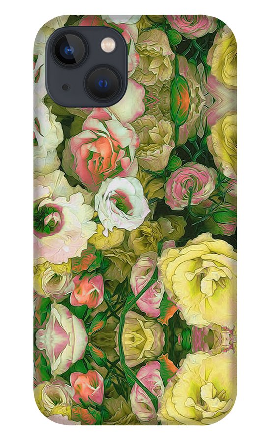 Yellow Flower Kaleidoscope - Phone Case