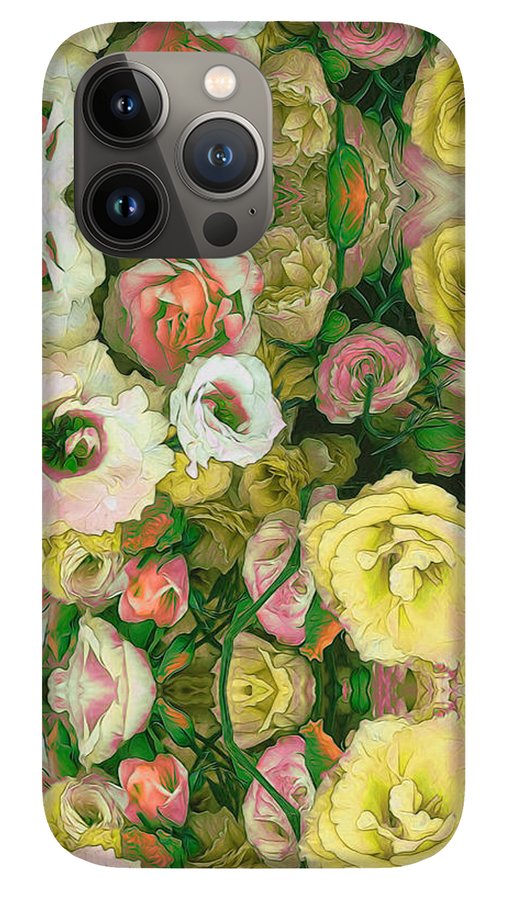 Yellow Flower Kaleidoscope - Phone Case