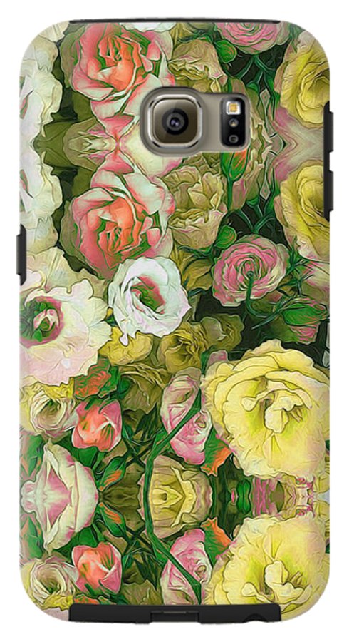 Yellow Flower Kaleidoscope - Phone Case