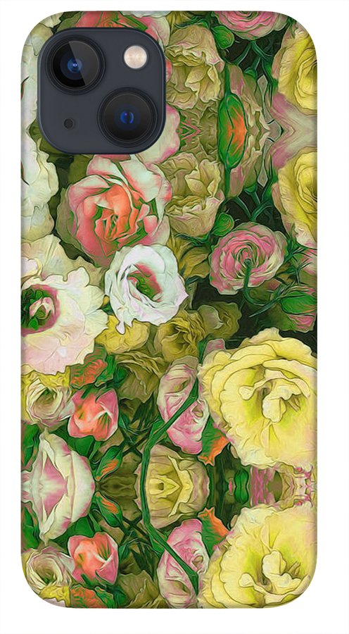 Yellow Flower Kaleidoscope - Phone Case