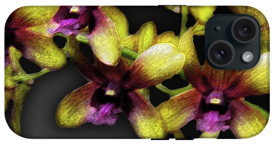Yellow Orchids - Phone Case