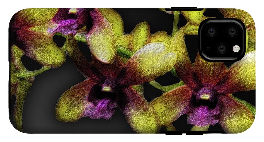 Yellow Orchids - Phone Case