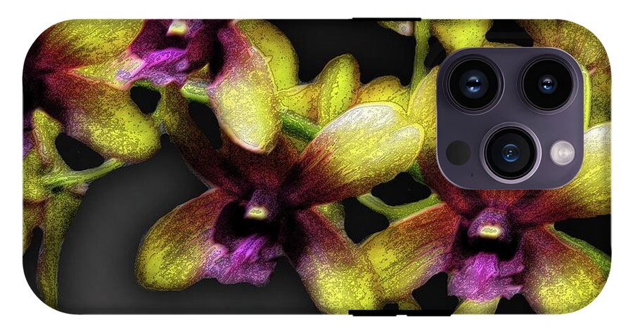 Yellow Orchids - Phone Case