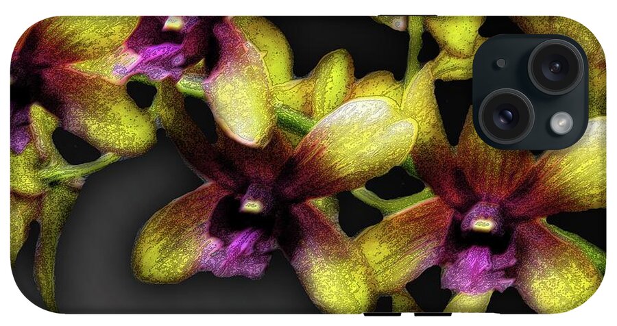 Yellow Orchids - Phone Case