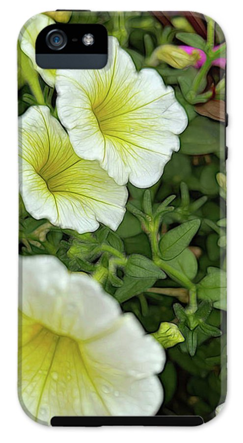 Yellow Petunias - Phone Case