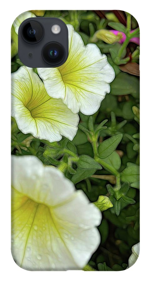 Yellow Petunias - Phone Case