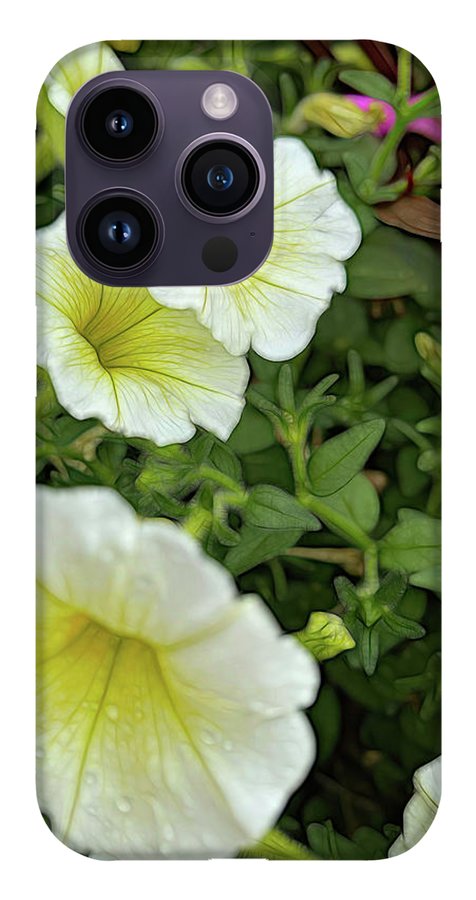 Yellow Petunias - Phone Case