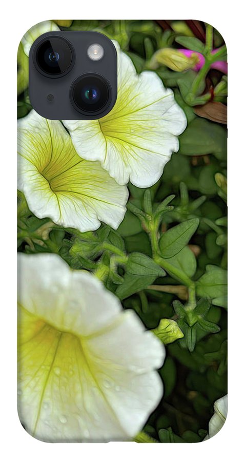 Yellow Petunias - Phone Case
