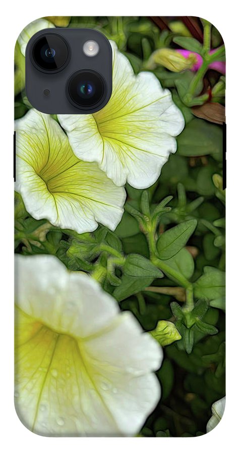 Yellow Petunias - Phone Case