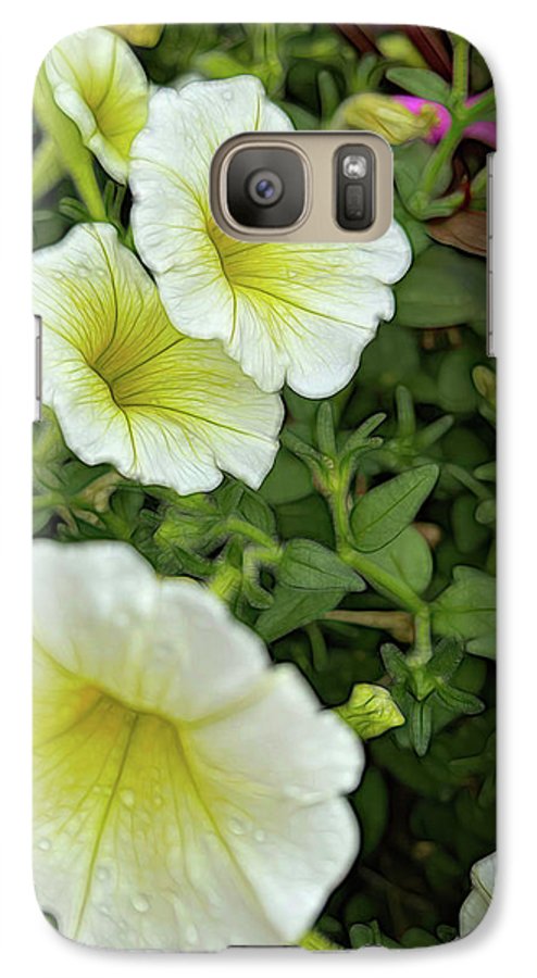 Yellow Petunias - Phone Case