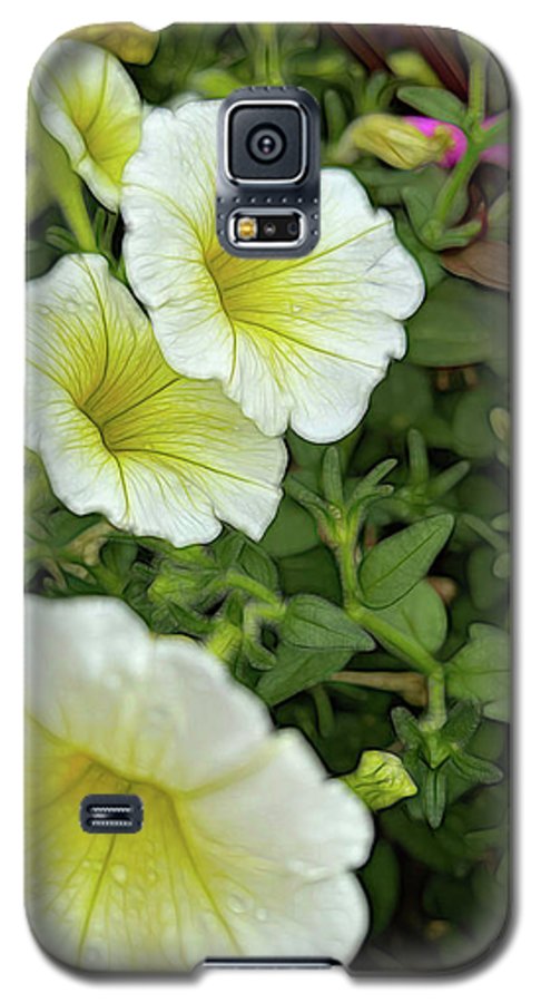 Yellow Petunias - Phone Case