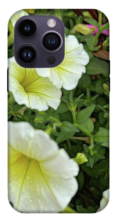 Yellow Petunias - Phone Case