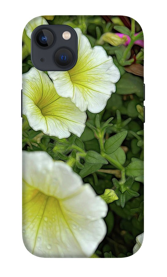 Yellow Petunias - Phone Case
