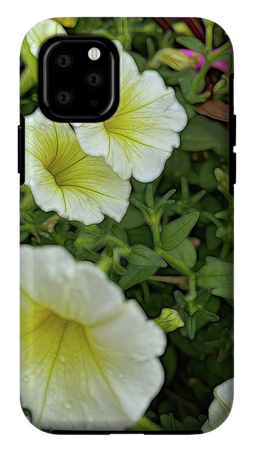 Yellow Petunias - Phone Case