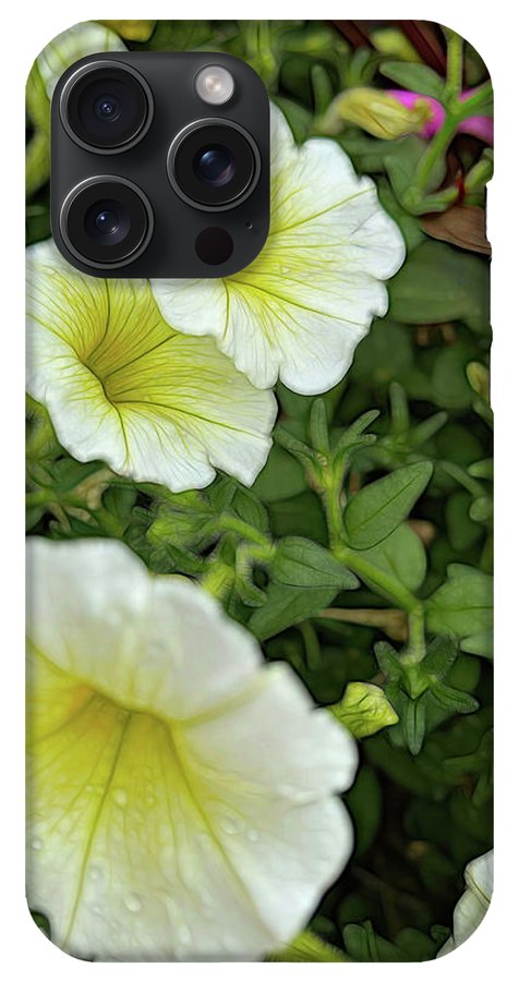 Yellow Petunias - Phone Case