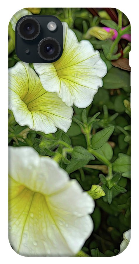 Yellow Petunias - Phone Case