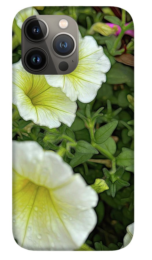Yellow Petunias - Phone Case