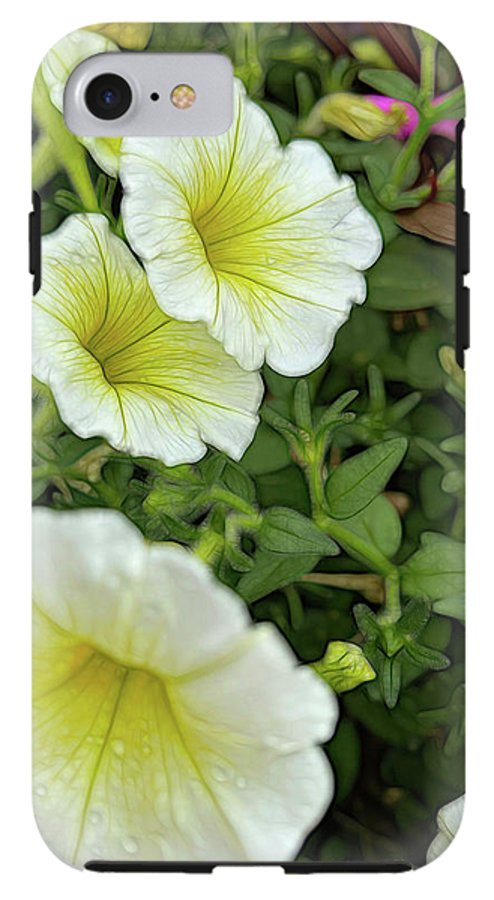 Yellow Petunias - Phone Case