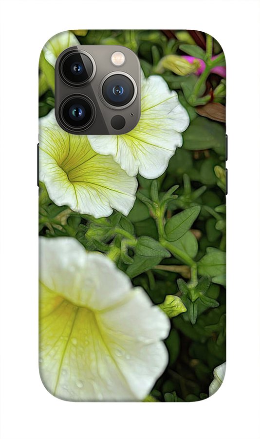 Yellow Petunias - Phone Case