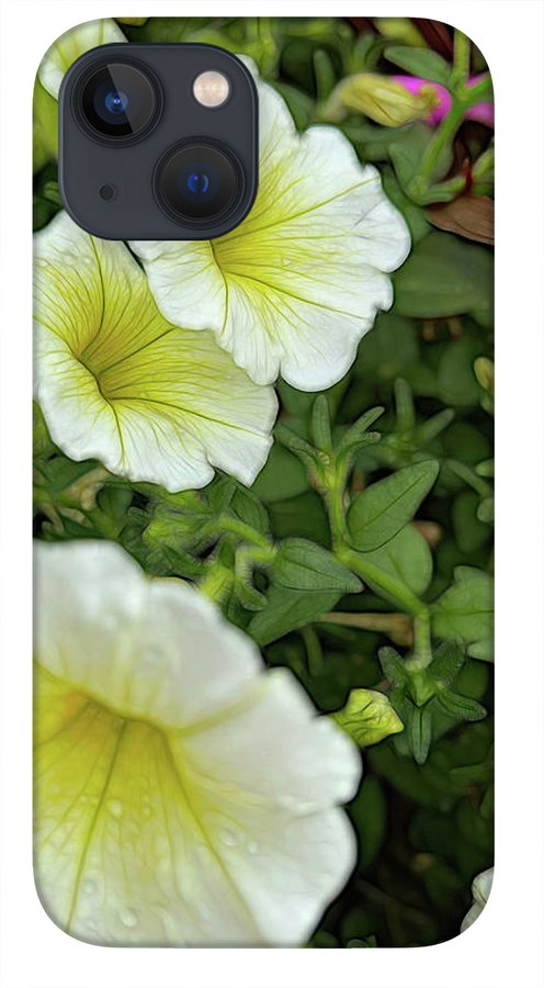 Yellow Petunias - Phone Case