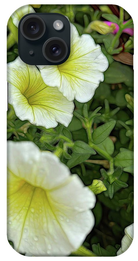 Yellow Petunias - Phone Case
