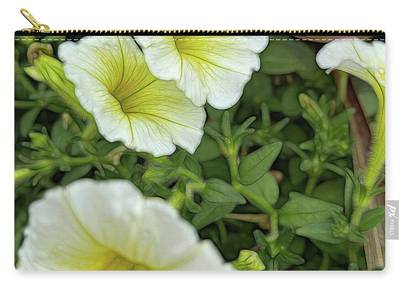 Yellow Petunias - Carry-All Pouch