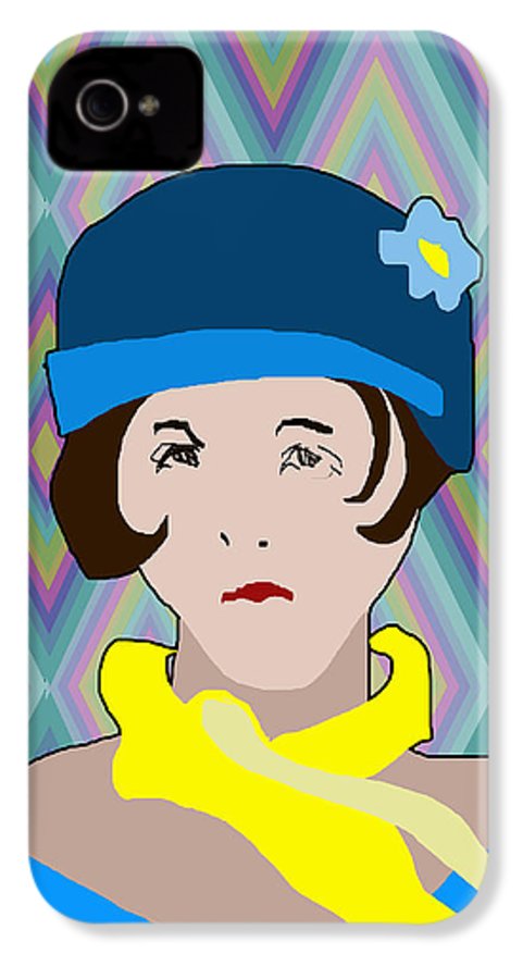 Yellow Scarf Girl - Phone Case