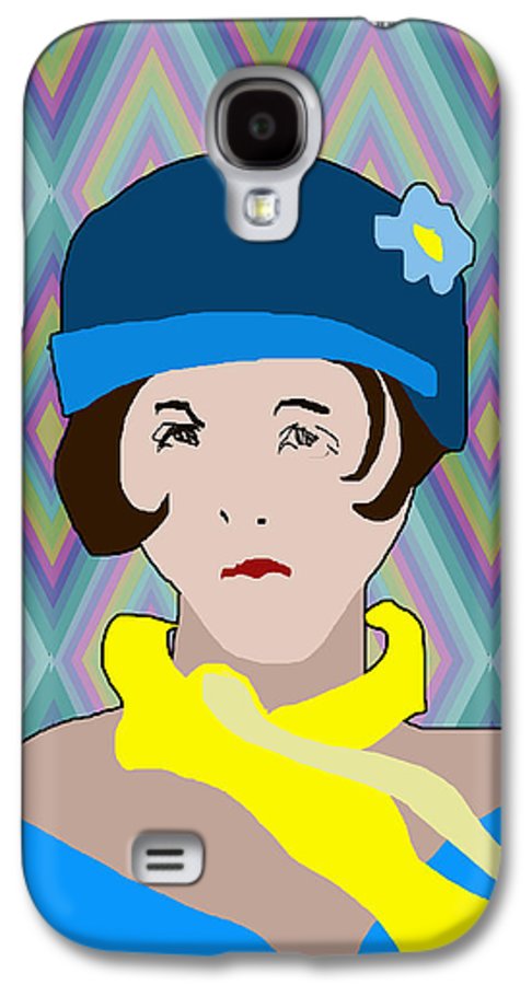 Yellow Scarf Girl - Phone Case