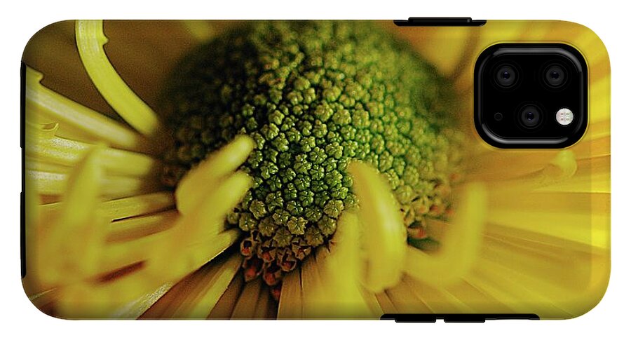 Yellow Spider Mum - Phone Case