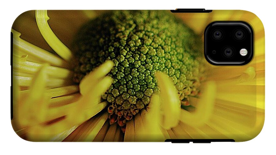 Yellow Spider Mum - Phone Case