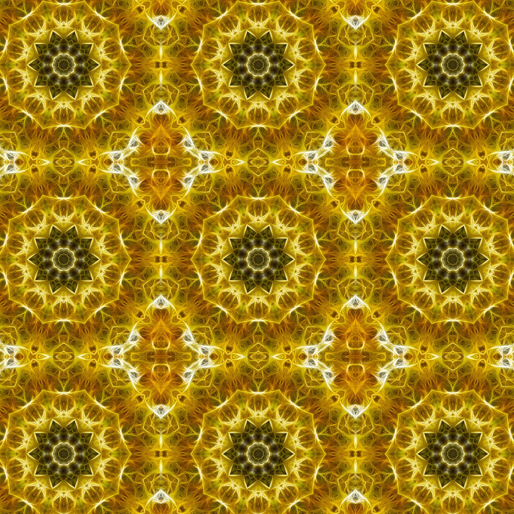 Yellow Gold Kaleidoscope digital Image Download