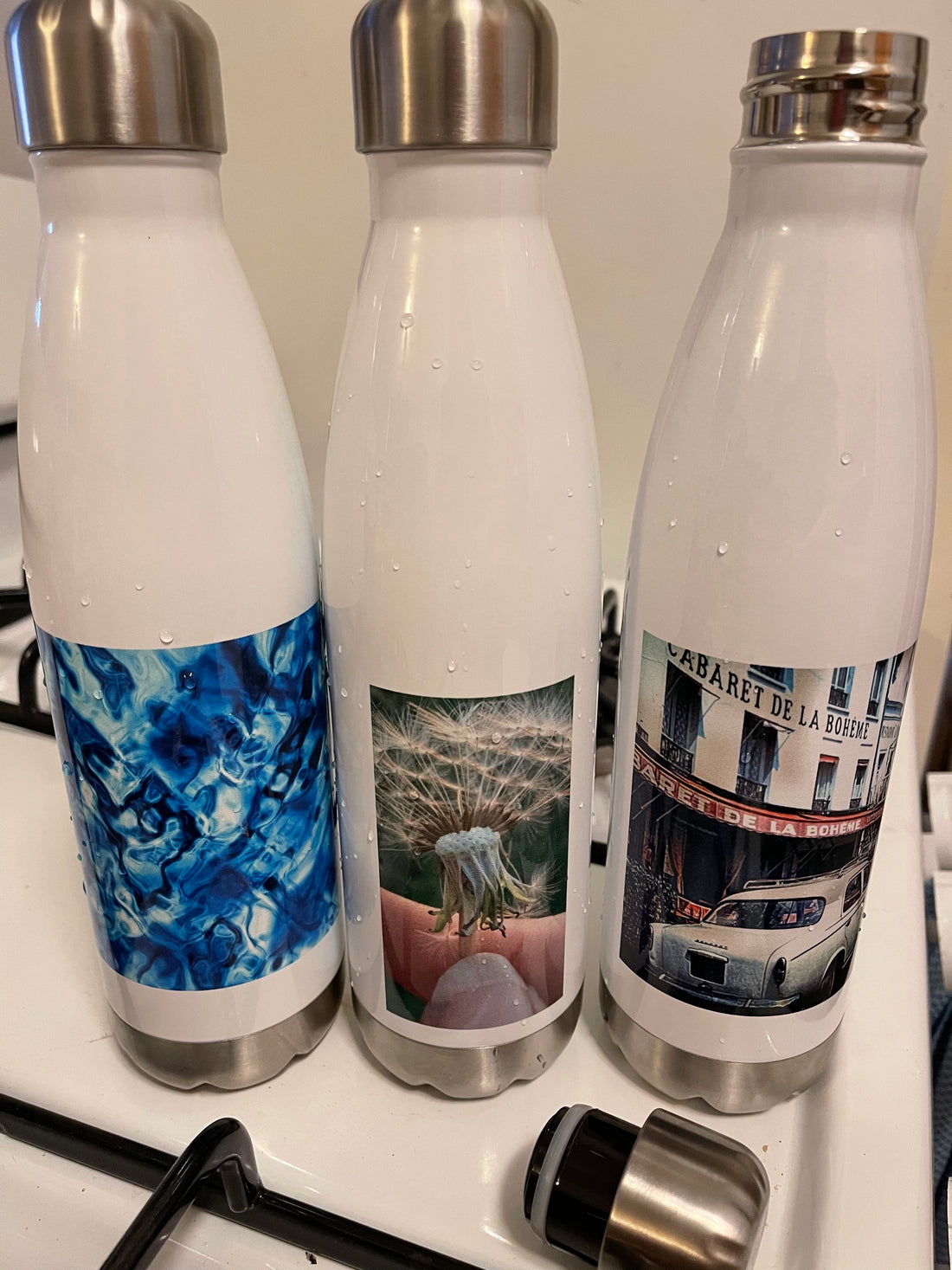 20 Oz Insulated Water Bottles Unboxing and Review from Printify for Blue Daisy Emporium