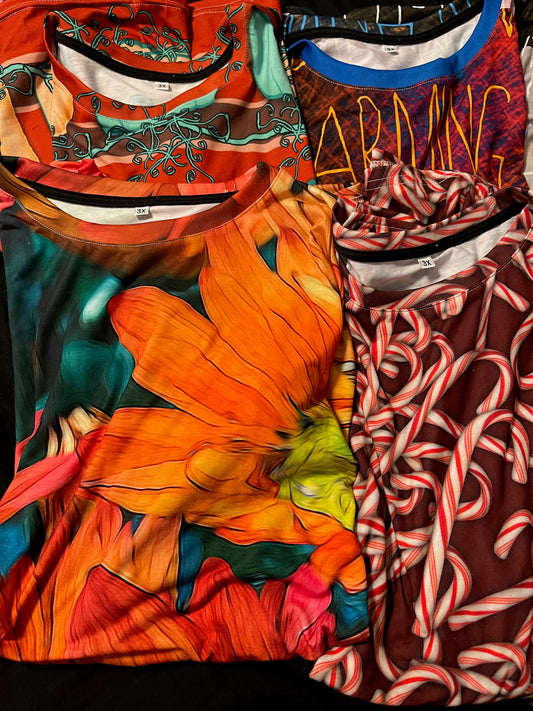Review of Threadless All Over Print T-shirts