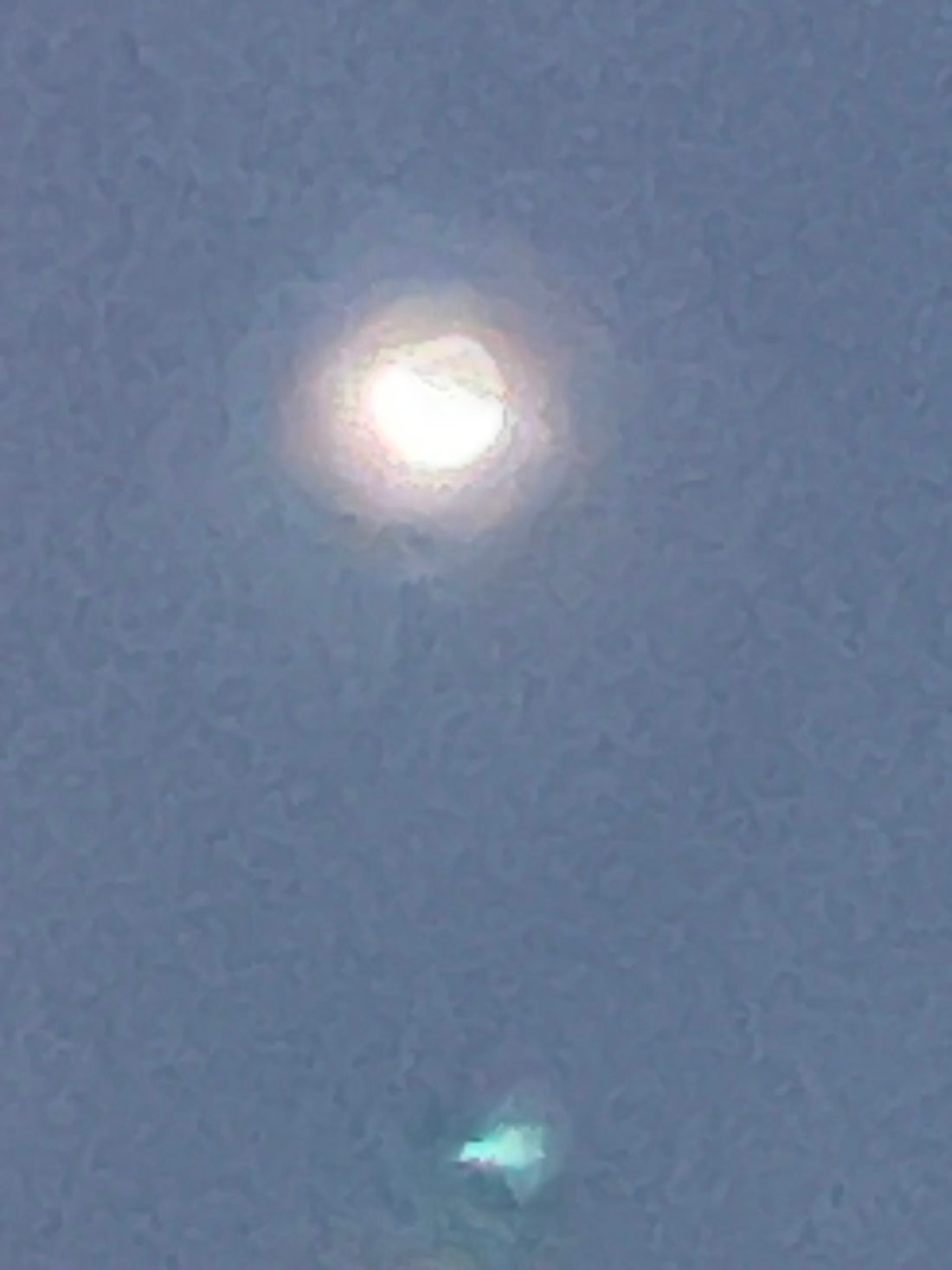 My current iPhone at full digital zoom before dawn