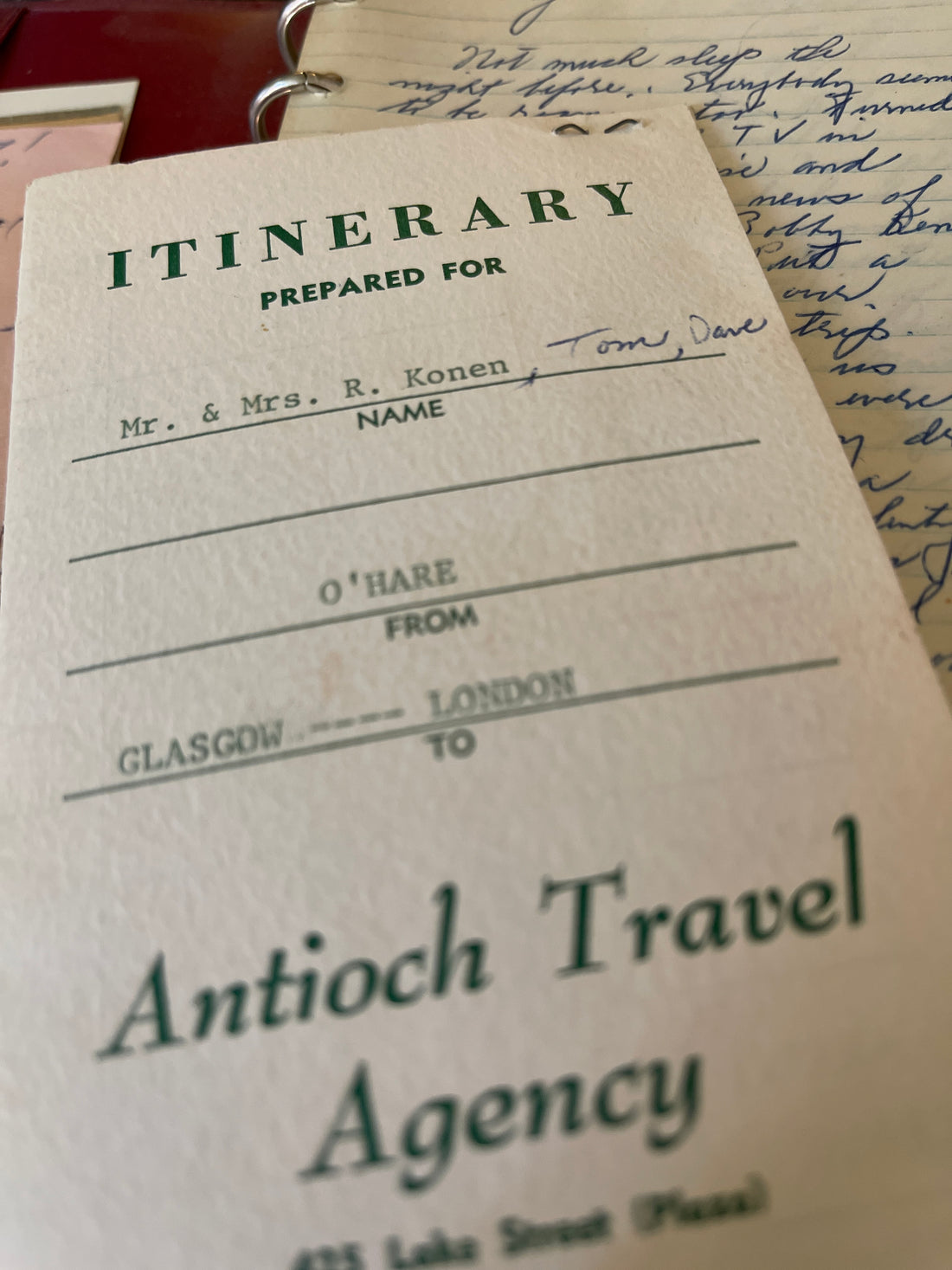 June 5, 1968 Beginning of Trip 2