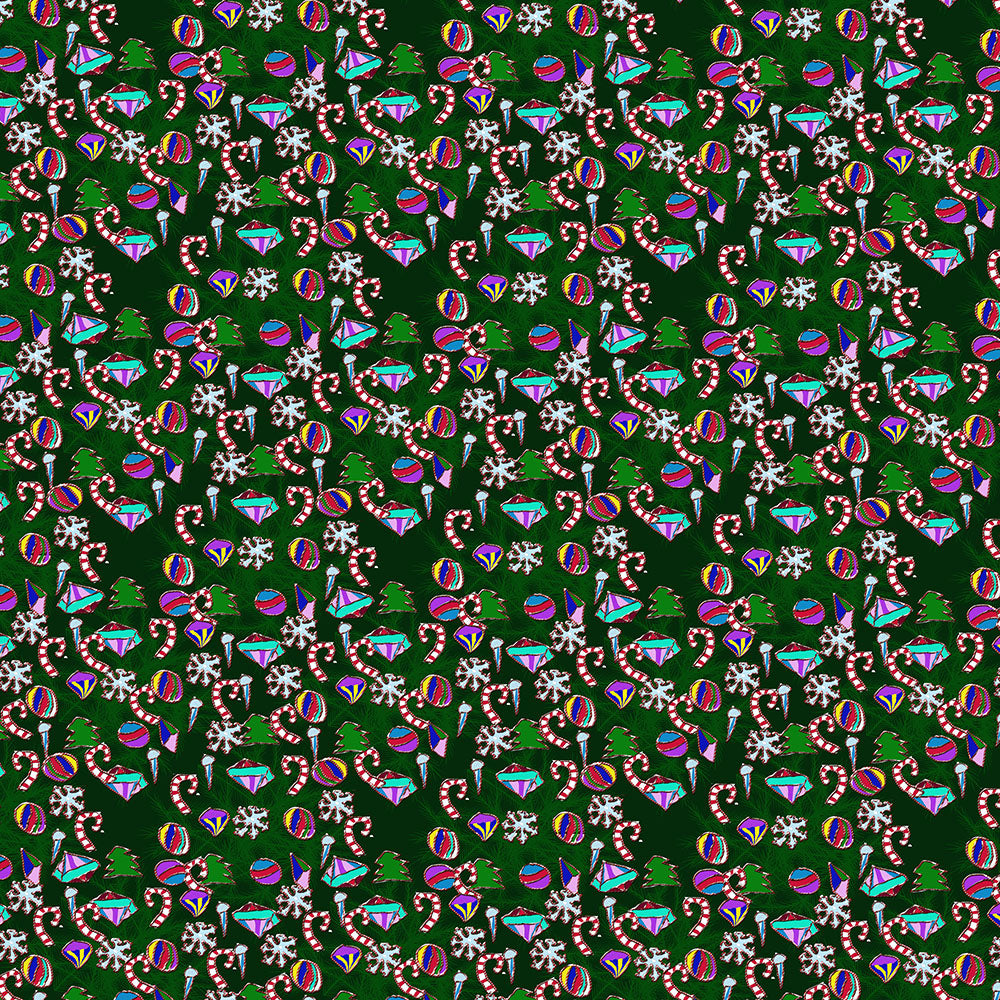 New Artwork!  Ornaments Pattern