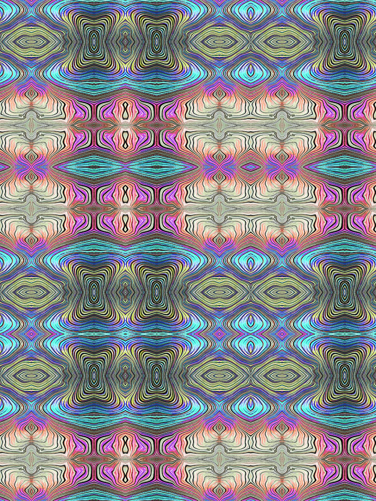 Mystic Blue With Pink