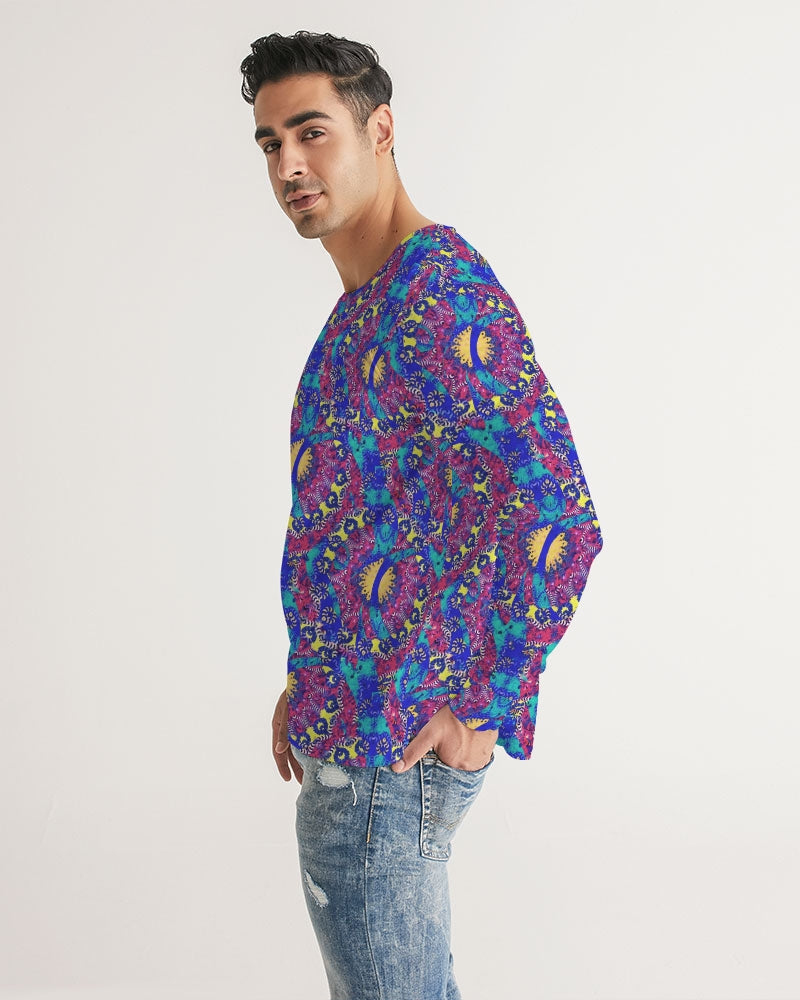 Caribbean Grafitti Men's All-Over Print Long Sleeve Tee