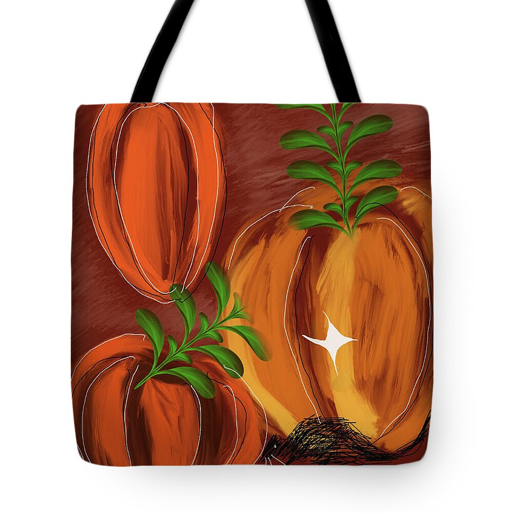 Pumpkin Patch 1 - Tote Bag